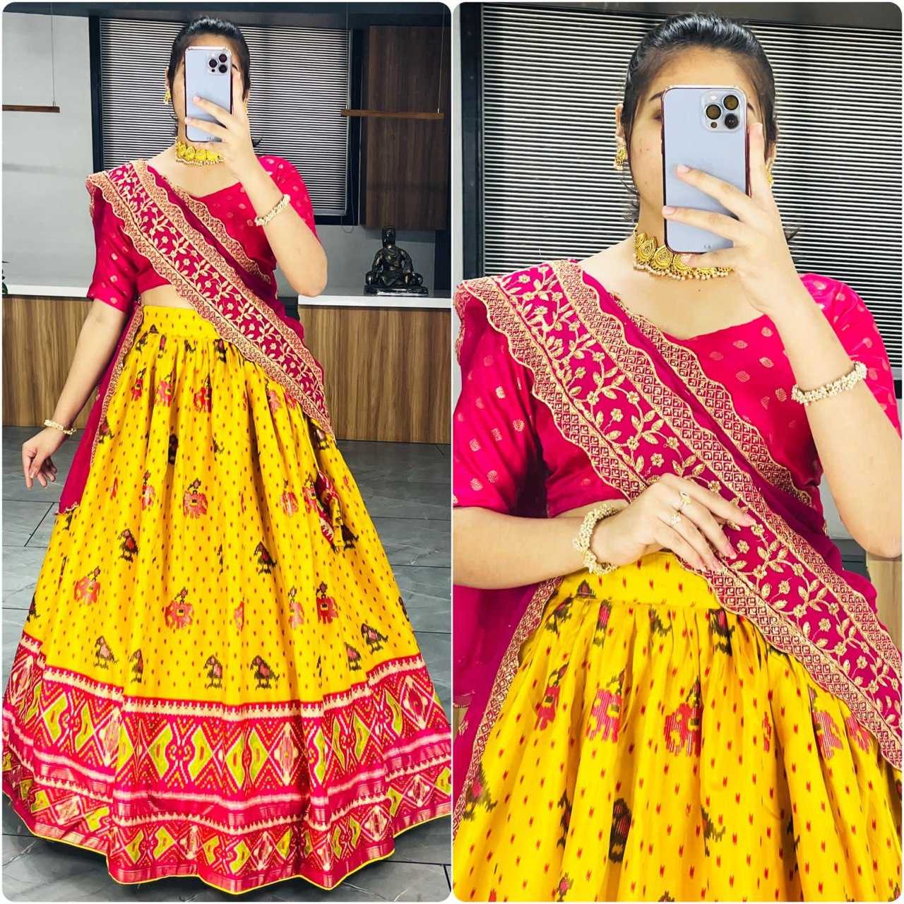 LEHENGA FOR HALDI