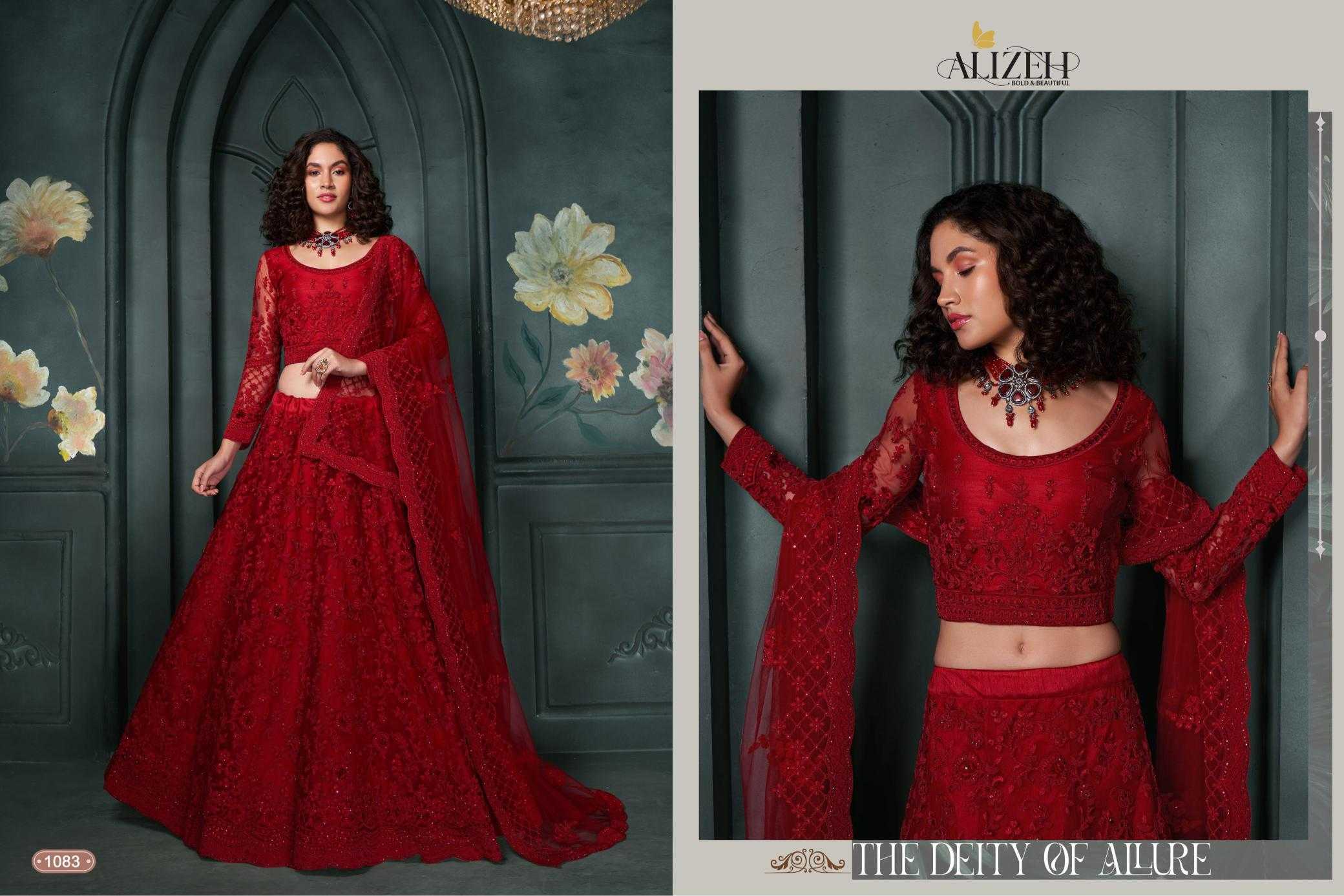 Ynf Fancy KESH416 ALIZEH-1083 Lehengas Wedding Collections Festive Collections Wholesale Traditional Lehenga Heavy Lehenga Holi Collections Manufacturer