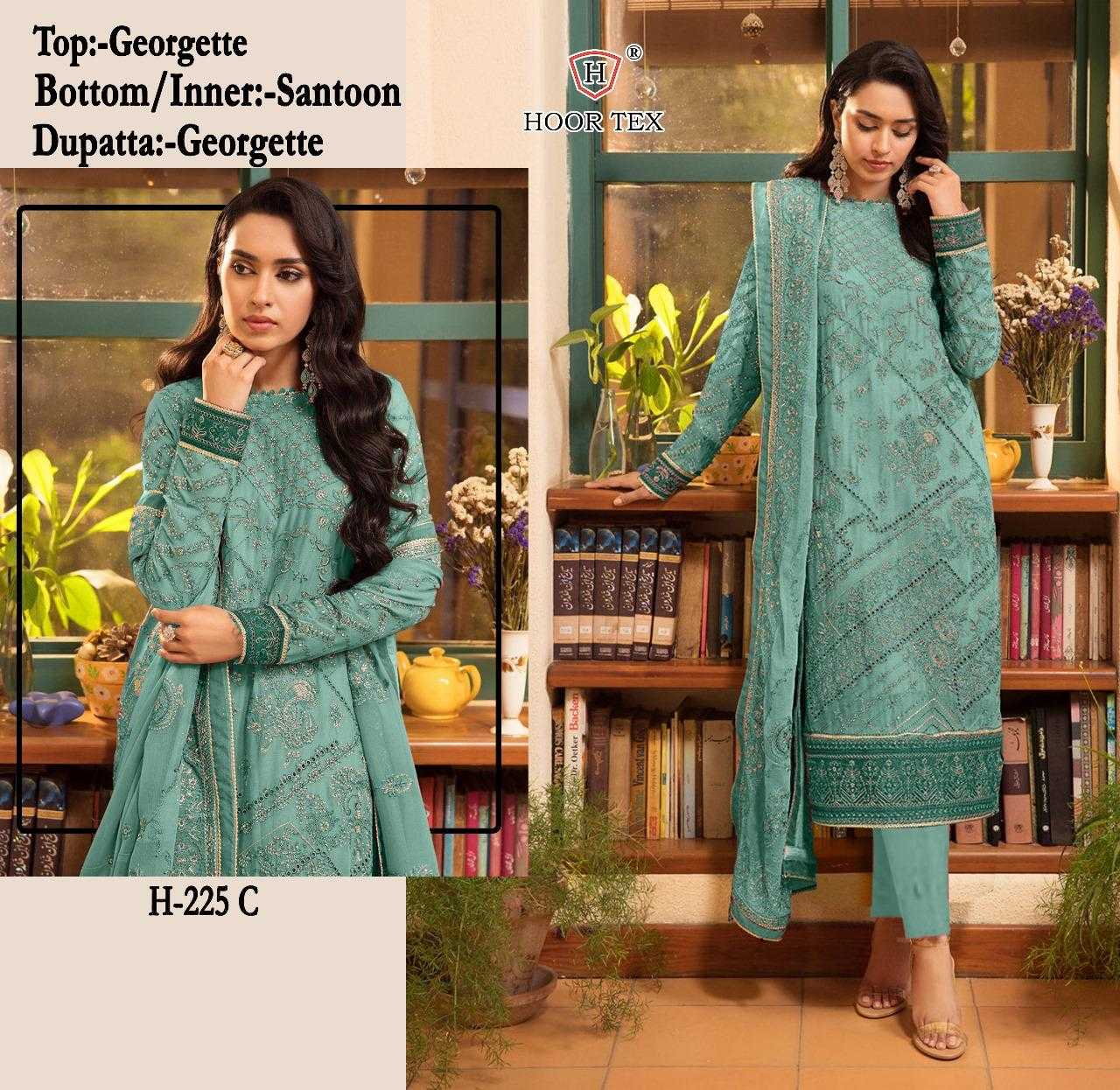 Ynf Faux Georgette KESH450 HOOR TEX H-225 Suits & Dresses Islamic Clothing Festive Collections Wholesale Pakistani Suits Afghani Suits Kashmiri Suits Manufacturer