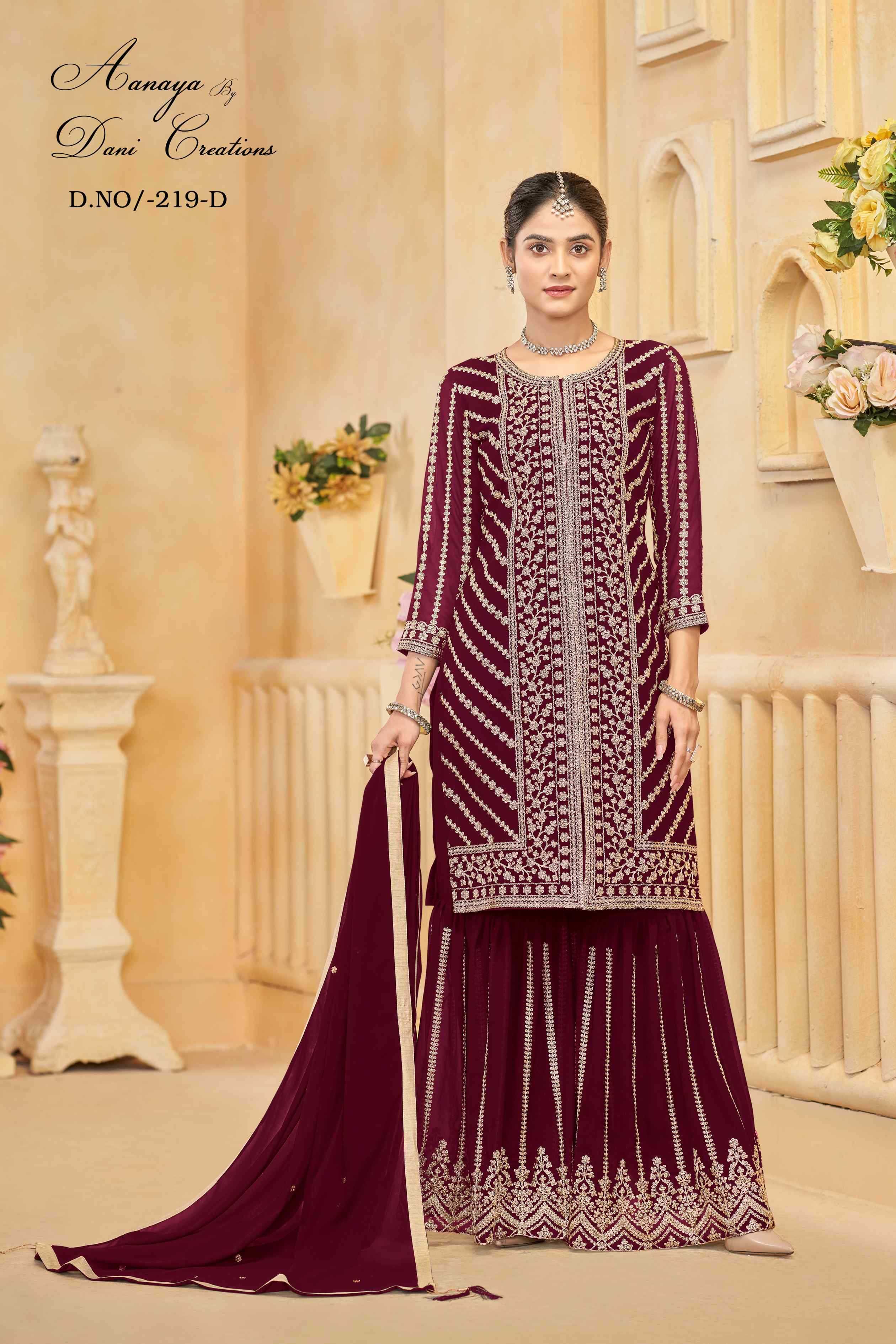 Ynf Faux Georgette RIN197 4294 Suits & Dresses Wholesale Wedding Suits Bridal Suits Designer Suits Manufacturer