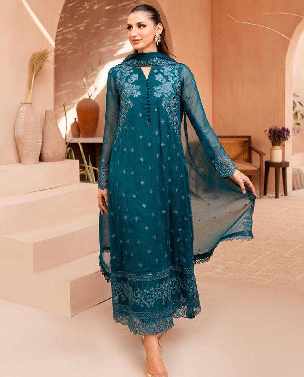 Ynf Georgette RIN110 BE-328 Suits & Dresses Wedding Collections Wholesale Embroidery Suits Georgette Suit Party wear suits Designer Suits Mehendi Outfits Manufacturer