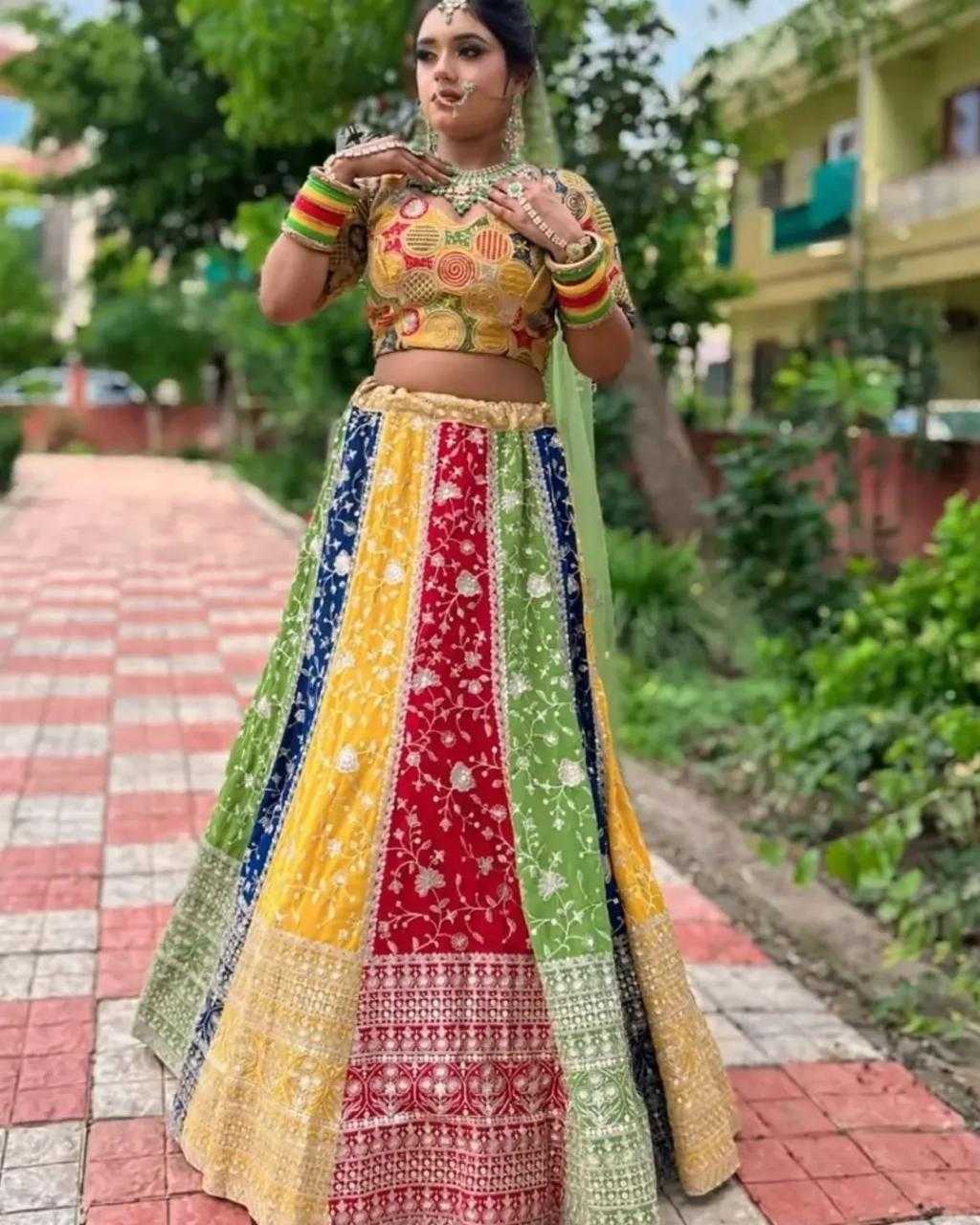 Ynf Georgette RIN131 DZ 2263 Lehengas Wedding Collections Wholesale Georgette Lehenga Sangeet Outfits Manufacturer