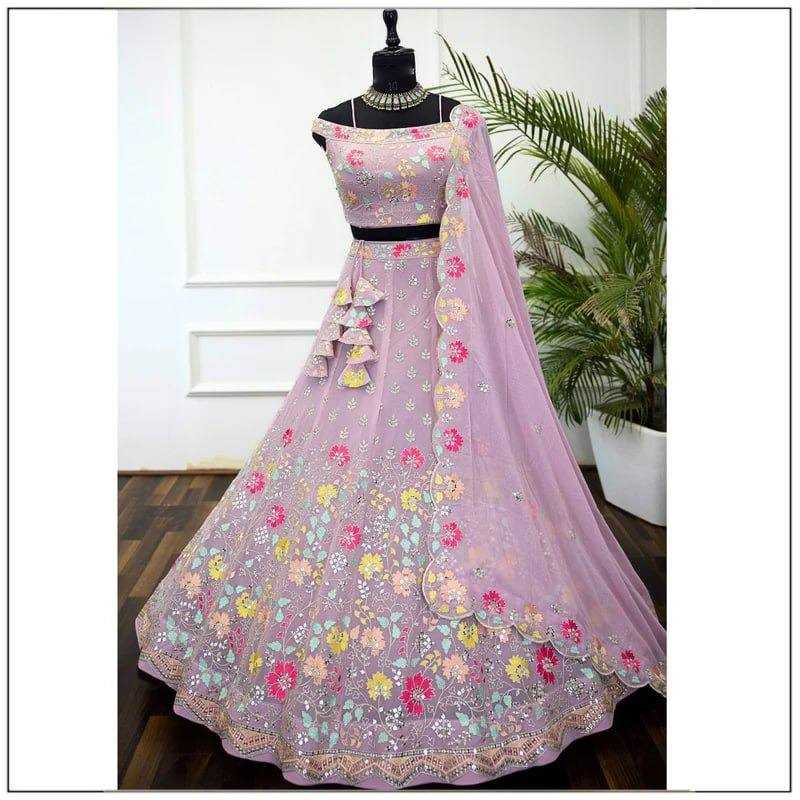 Ynf Georgette RIN131 DZ 2266 Lehengas Wholesale Embroidered Lehenga Designer Lehenga Choli Georgette Lehenga Manufacturer