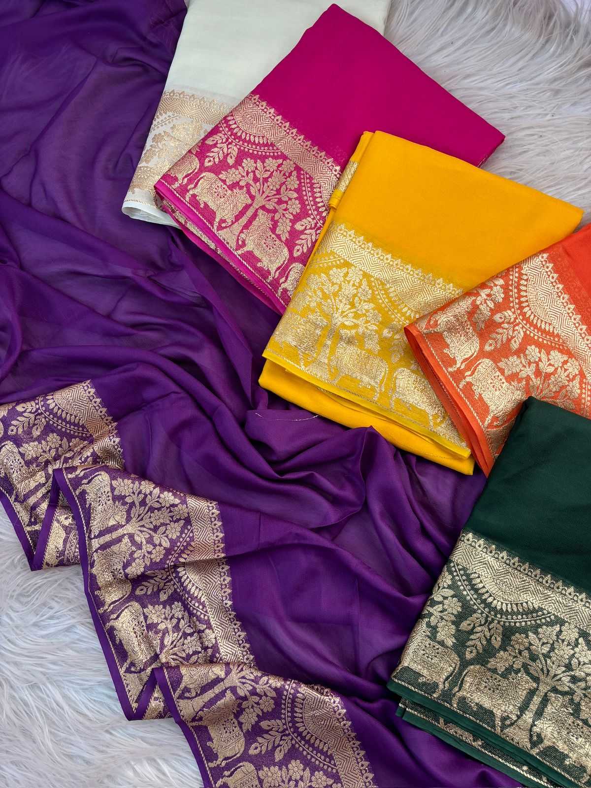 SYNTHETIC SAREES