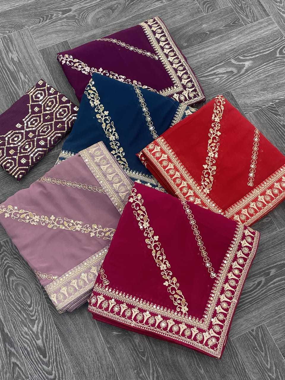 Ynf Georgette RIN205 781 Sarees Wedding Collections Festive Collections Wholesale Georgette Sarees Engagement Outfits Ram Navami Collections Manufacturer