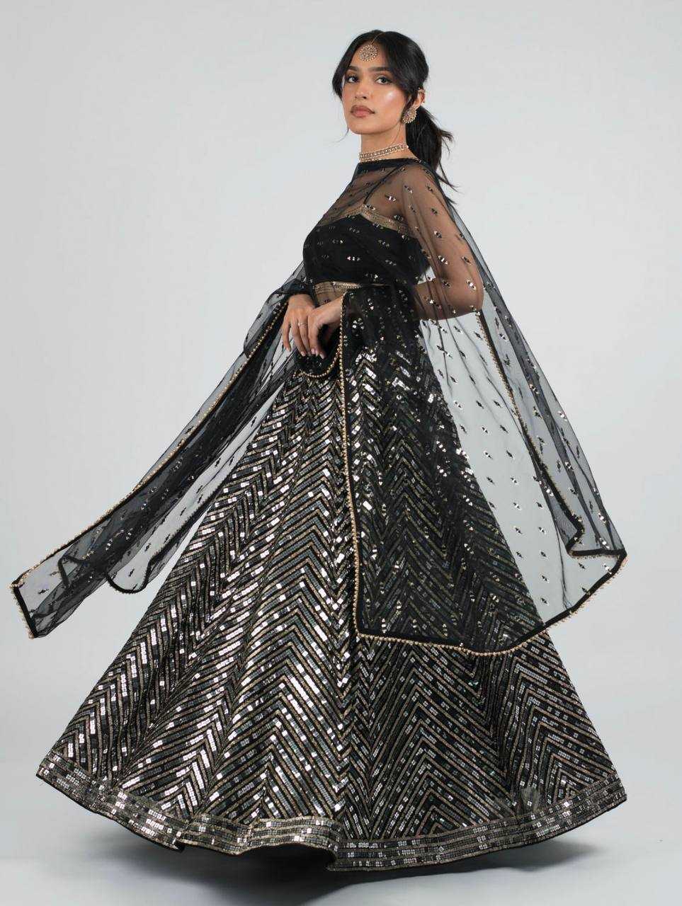 Ynf Georgette RIN213 L219 Lehengas Wholesale Georgette Lehenga Lehenga With Dupatta Zari Work Lehenga Manufacturer