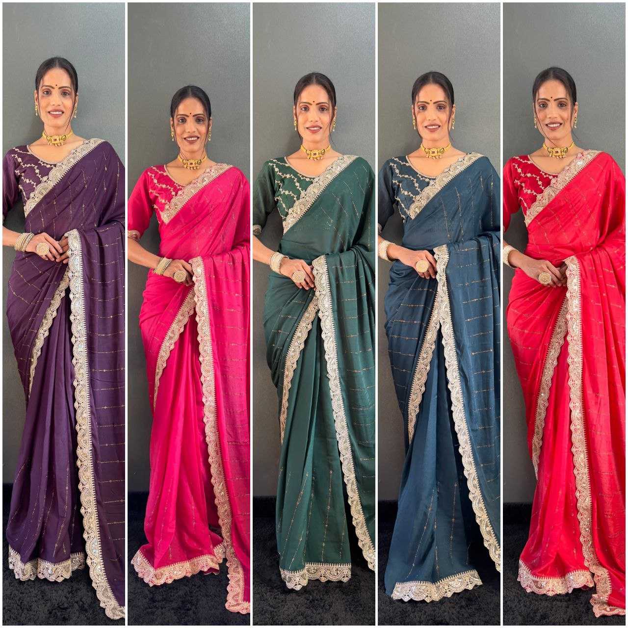 Ynf Georgette RIN214 Pushpa Sarees Wholesale Swarovski Sarees Silk Sarees Lightweight Sarees Manufacturer