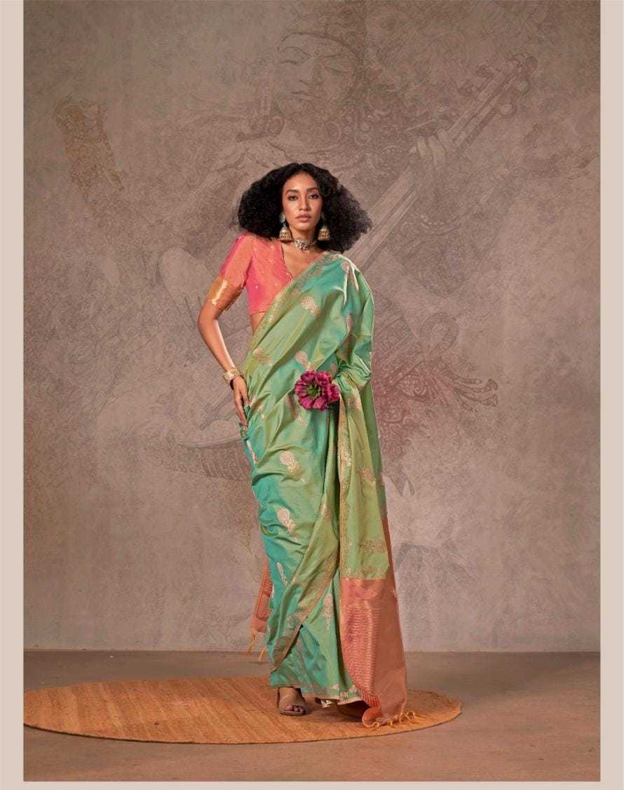 Ynf Handloom Silk RIN184 Premium Saree-KIRTAN Setwise Collections Wholesale Silk Sarees Catalogs Manufacturer