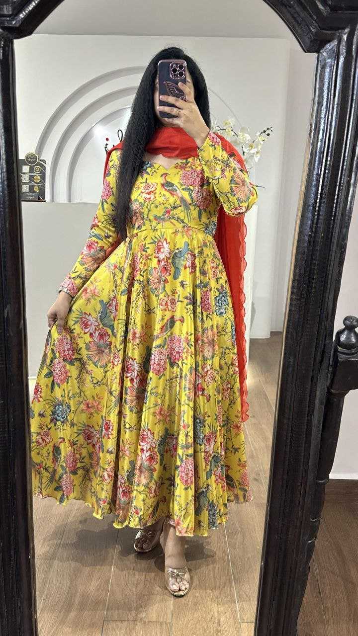 GOWN WITH DUPATTA