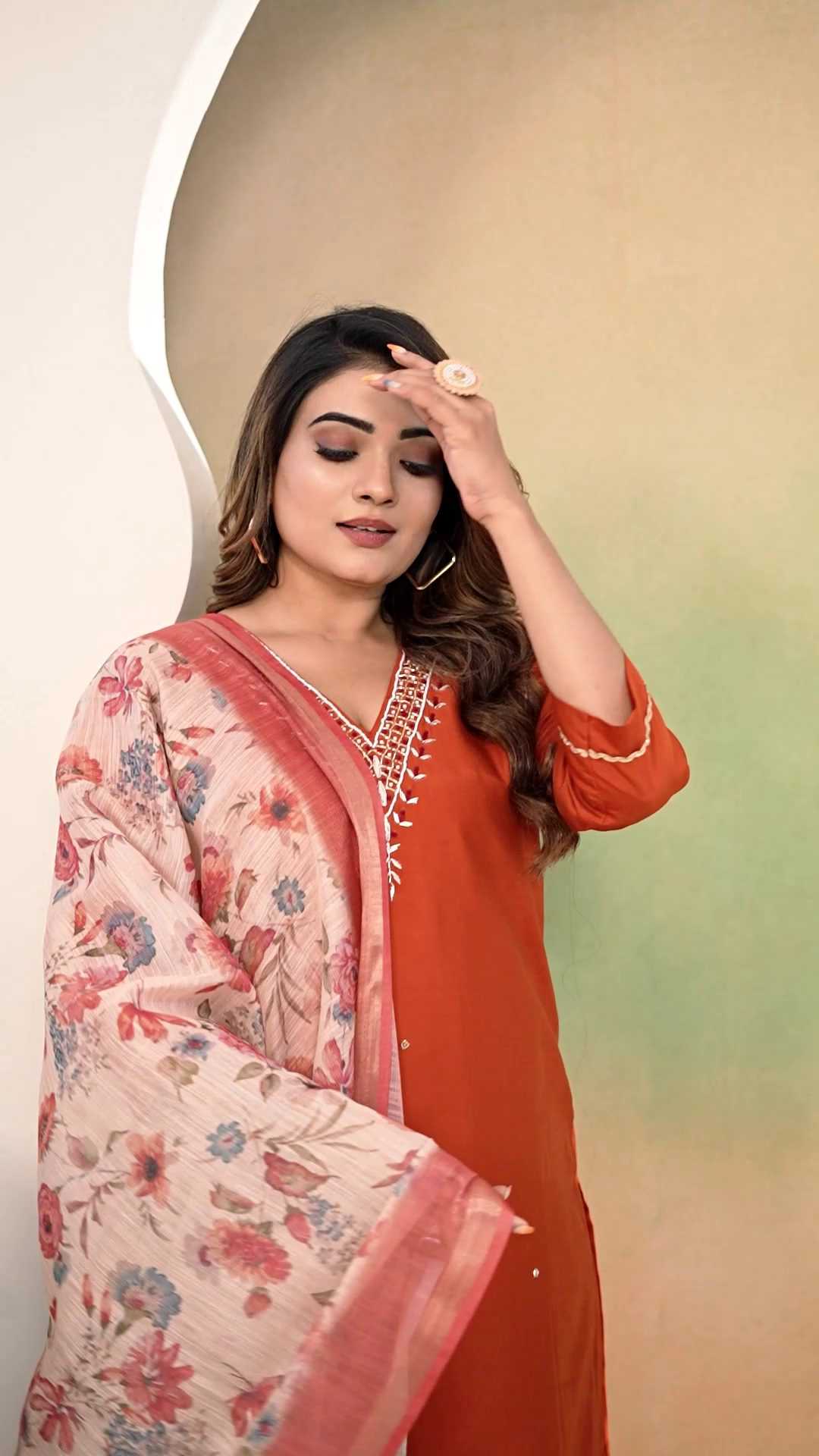 Ynf Heavy Roman Silk RIN212-7026 Suits & Dresses Islamic Clothing Festive Collections Wholesale Silk Suits Eid Collections Handwork Suits Manufacturer