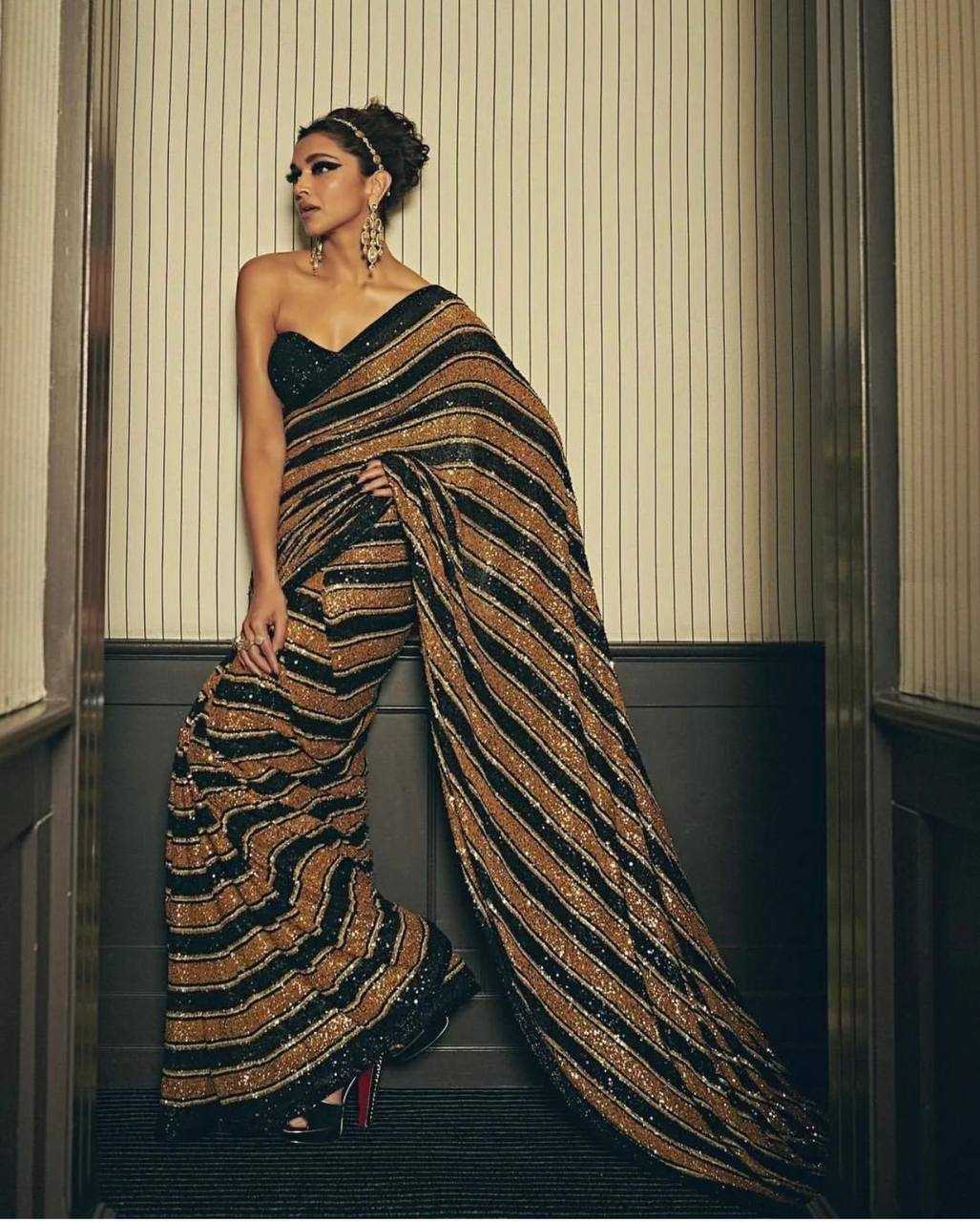 Ynf Heavy Silk RIN213 L247 Sarees Bollywood Collections Wholesale Party Wear Sarees Fancy Sarees Sequence Sarees Deepika Padukone Sarees Manufacturer