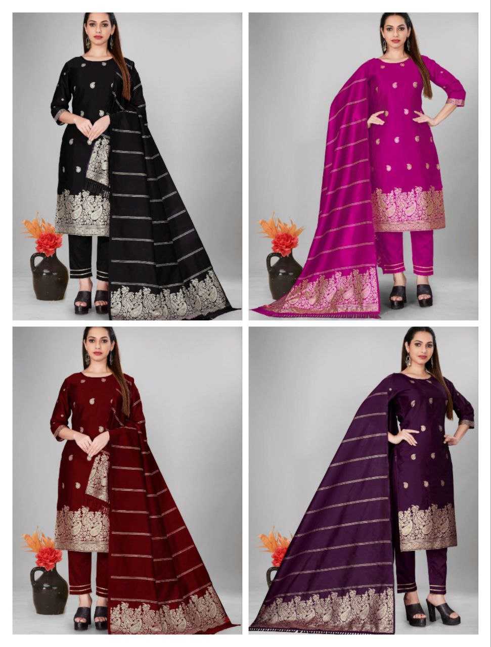 Ynf Jacquard KESH461 JACQUARD KURTI Kurti Wedding Collections Wholesale Kurti With Pants Sangeet Outfits Manufacturer