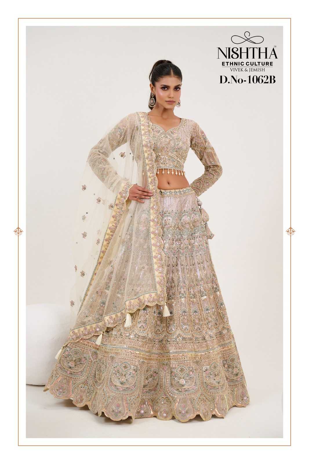 Ynf Net RIN184 NISHTHA BRIDAL VOL 2 Lehengas Wedding Collections Festive Collections Wholesale Designer Lehenga Fancy Lehenga Bridal Lehenga Manufacturer