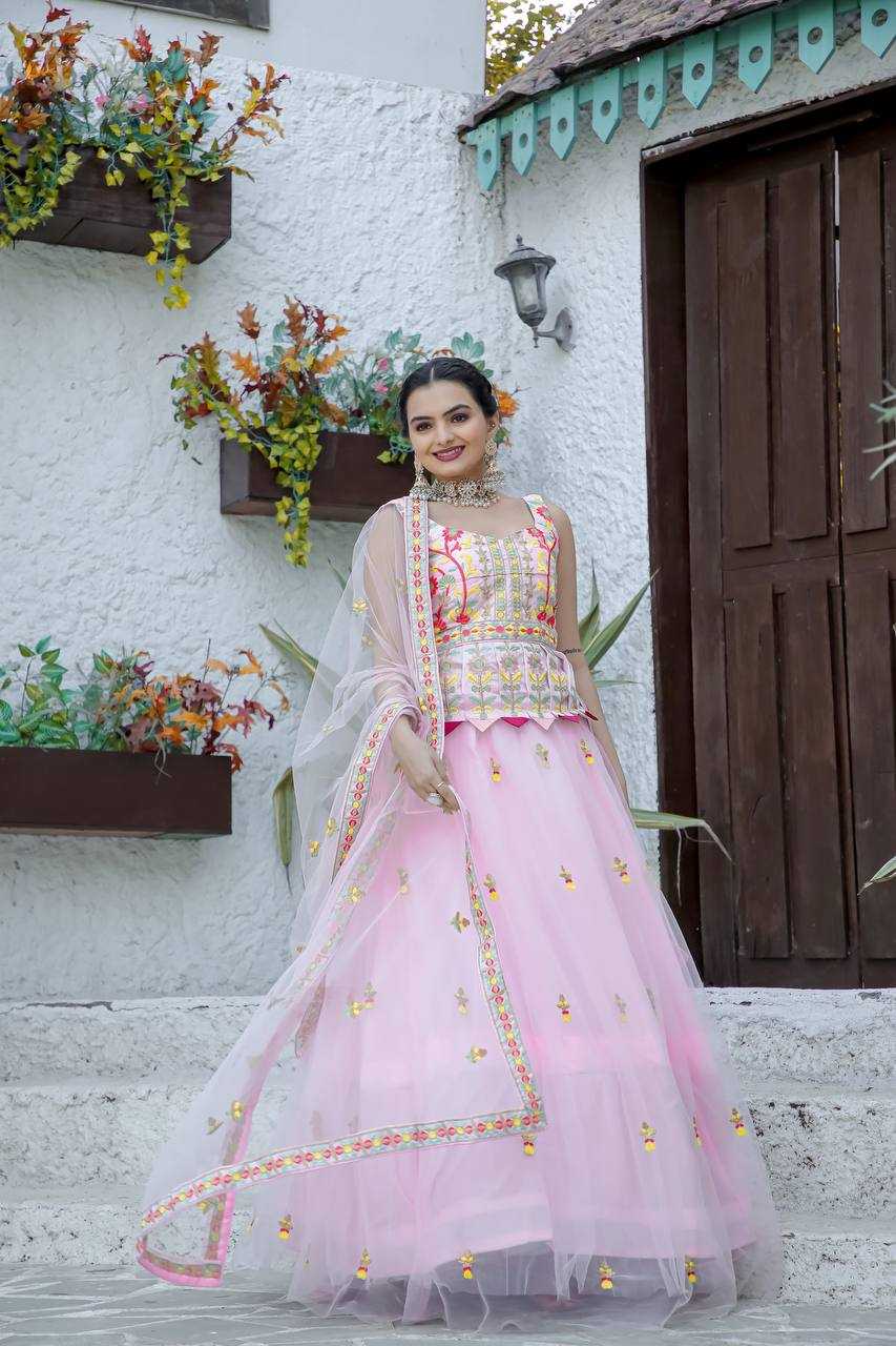 Ynf Net RIN213 L282 Lehengas Wholesale Fancy Lehenga Silk Lehenga Net Fancy Lehenga Manufacturer