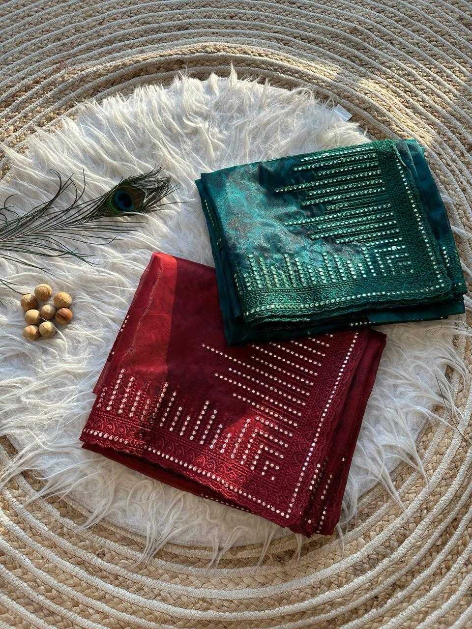 Ynf Organza Sarees Festive Collections Wholesale Organza Sarees Fancy Sarees Manufacturer