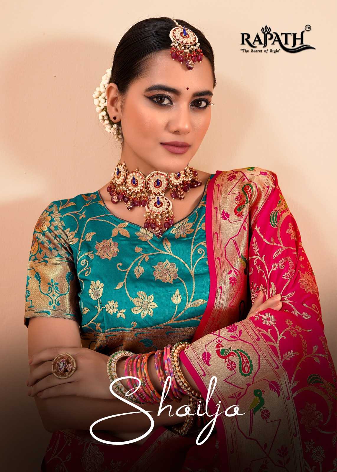 Ynf Paithani Silk KESH416 RajPath-Shailja Silk Silk Sarees Wedding Collections Festive Collections Wholesale Paithani Sarees Heavy Silk Sarees Traditional Silk Sarees Manufacturer