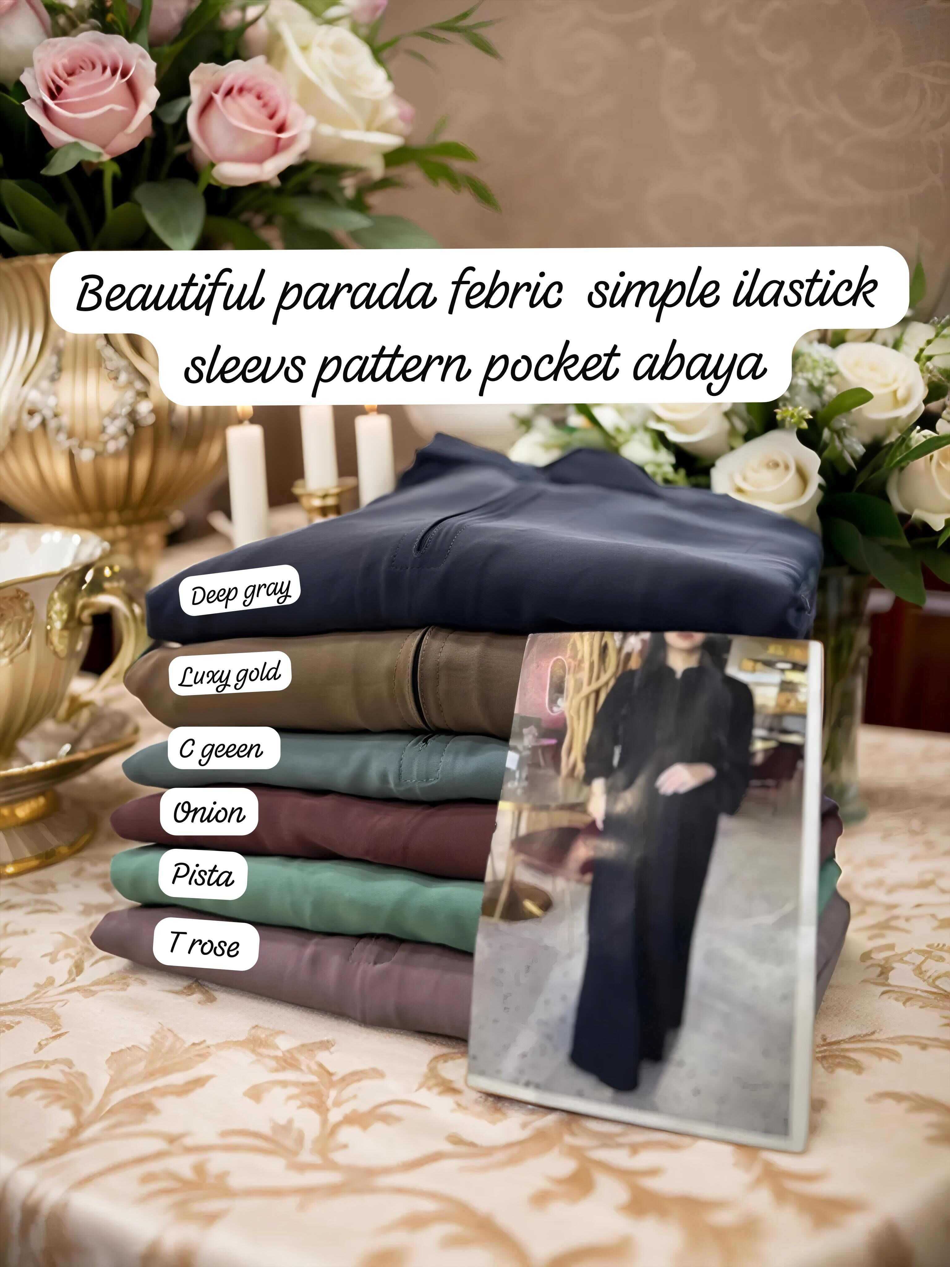 Ynf Prada KESH444 MRA14 Islamic Clothing Festive Collections Wholesale Abaya Hijab Burkha Manufacturer