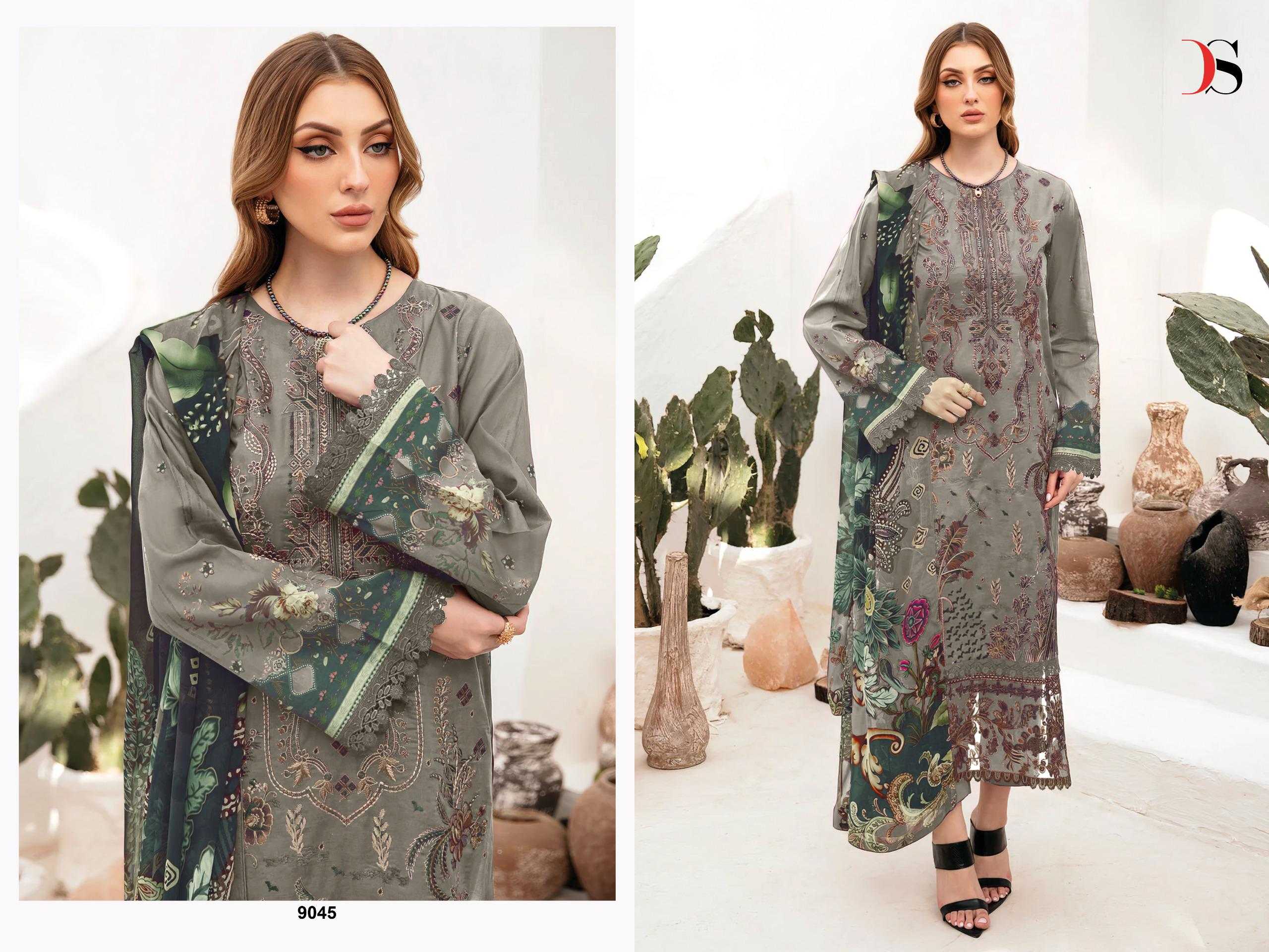 Ynf Pure Cotton RIN186 DEEPSY SUITS-Cheveron-13 Setwise Collections Wholesale Pakistani Suits Catalogs Dresses & Suits Catalogs Manufacturer