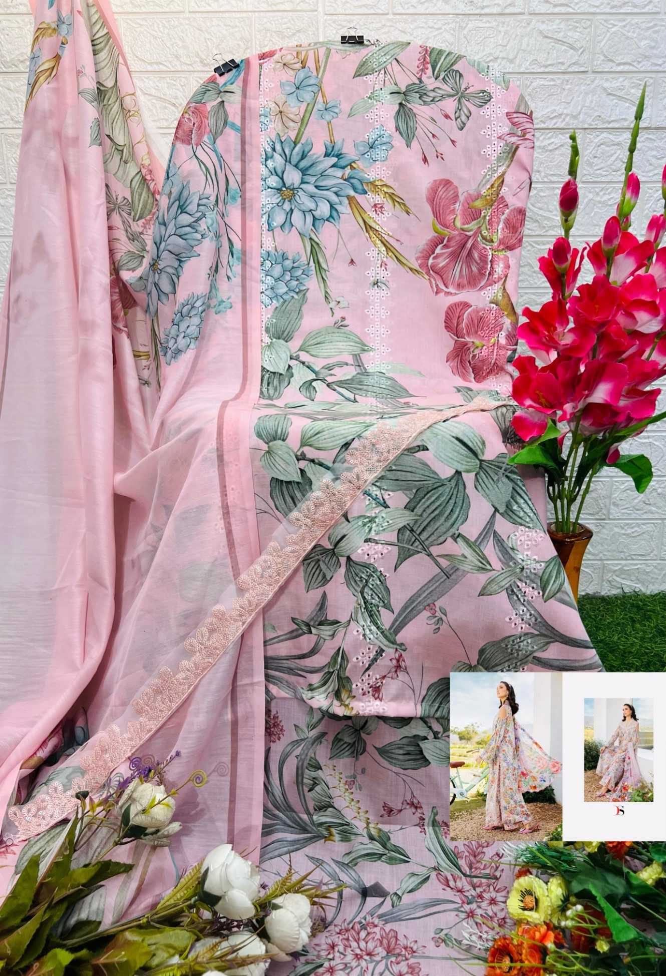 Ynf Pure Cotton RIN186 DEEPSY SUITS-MPRINT Spring Summer 25 Setwise Collections Wholesale Pakistani Suits Catalogs Dresses & Suits Catalogs Manufacturer