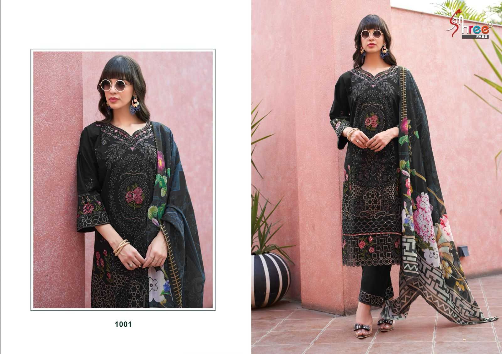 Ynf Pure Cotton RIN186 Shree fabs-Tasrif luxe Setwise Collections Wholesale Pakistani Suits Catalogs Dresses & Suits Catalogs Manufacturer