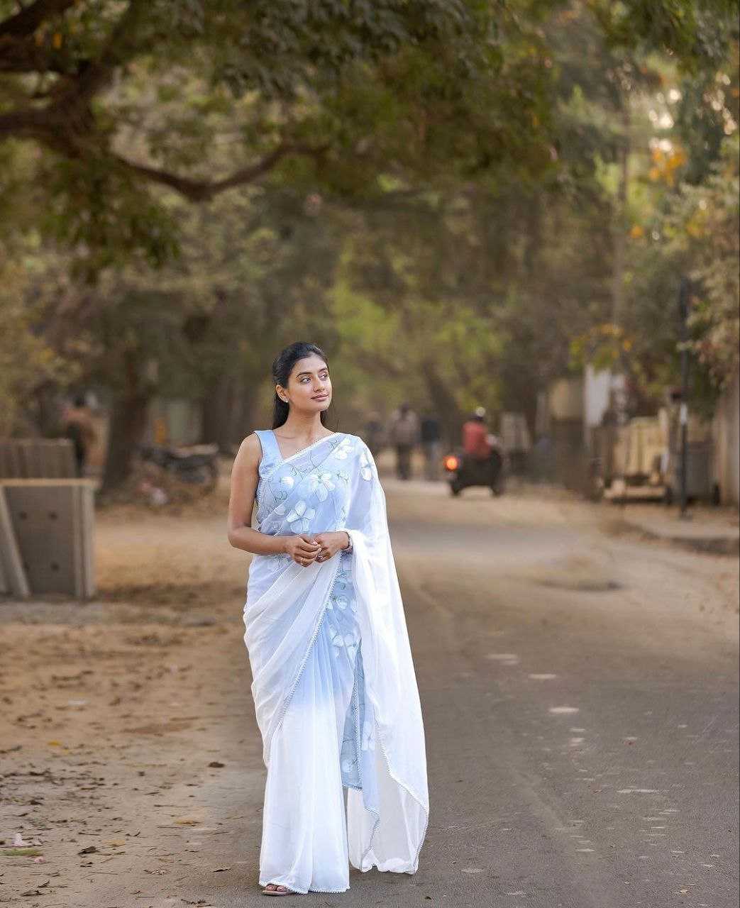 HAND PRINTED SAREE