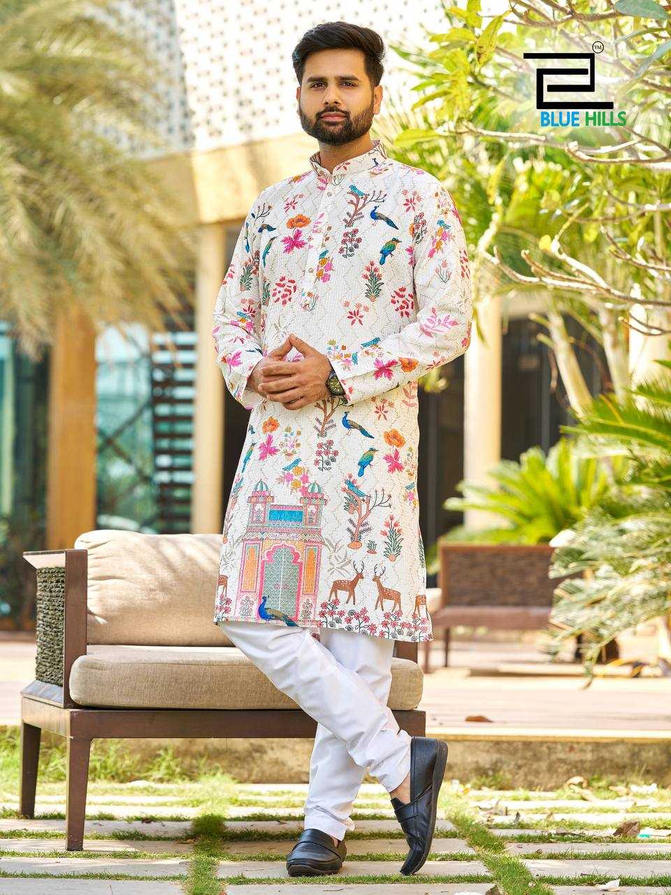 Ynf Rayon RIN125 Paarv Mens Wear Wholesale Mens Kurtas Men Wedding kurta Embroidered Kurta Pajama Manufacturer