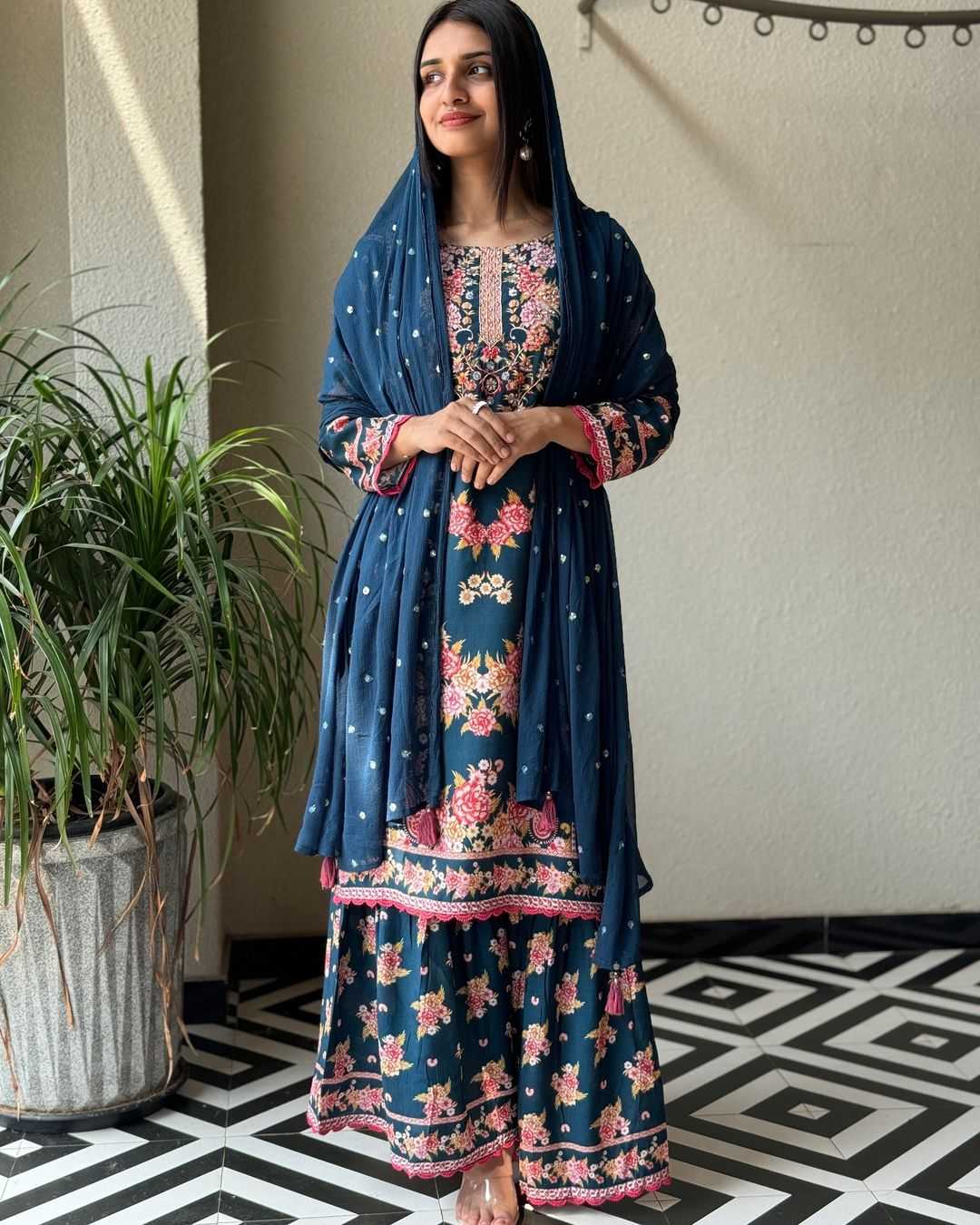 Ynf Rayon RIN212-7007 Suits & Dresses Islamic Clothing Festive Collections Wholesale Printed Suits Party wear suits Eid Collections Manufacturer