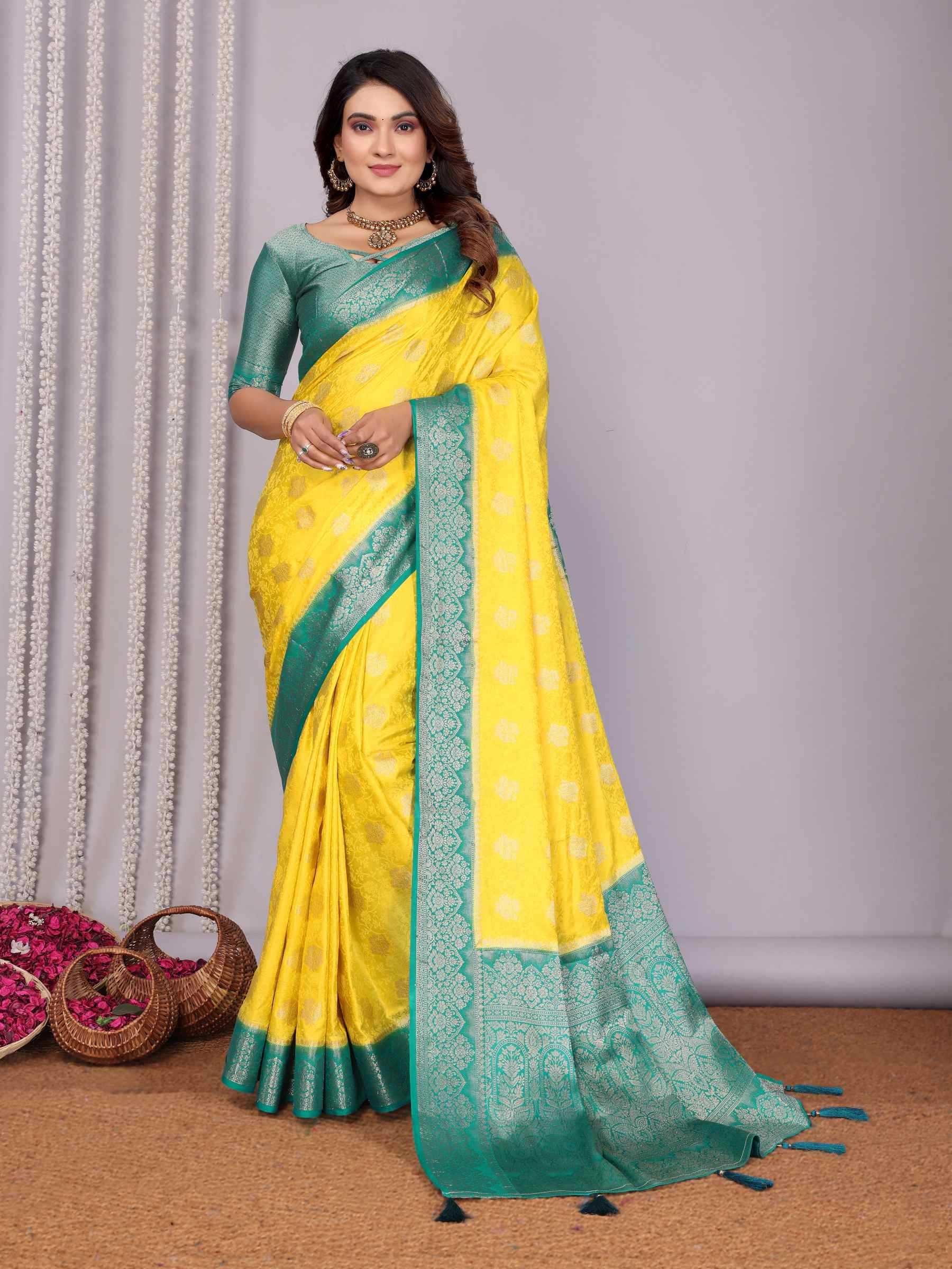 Ynf Satin Silk RIN183 SANDHYA Sarees Wholesale Silk Sarees Satin Sarees Manufacturer