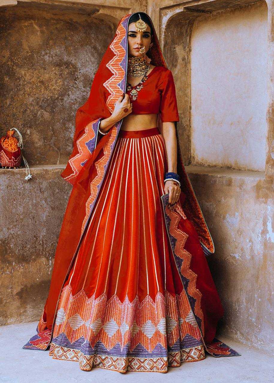 Ynf Satin Silk RIN213 H24 Lehengas Wholesale Traditional Lehenga Satin Lehenga Manufacturer