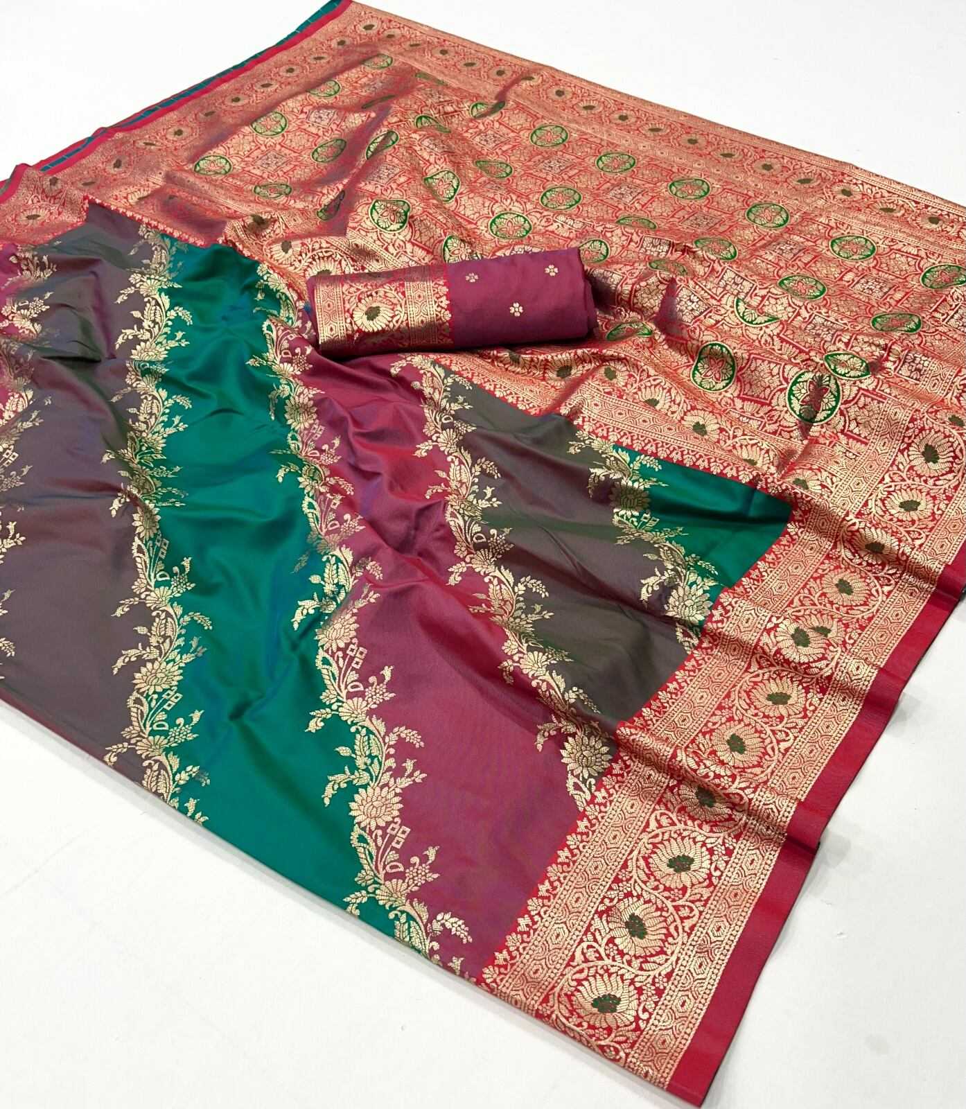 Ynf Silk RIN184 SOSY KOOKAL SILK Silk Sarees Wholesale Handloom Sarees Printed Silk Saree Fancy Silk Sarees Manufacturer