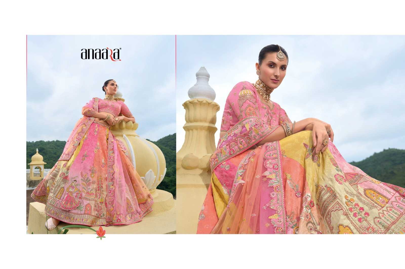 Ynf Silk RIN184 TATHASTU-7400 SERIES Lehengas Wedding Collections Festive Collections Wholesale Fancy Lehenga Silk Lehenga Embroidered Lehenga Manufacturer