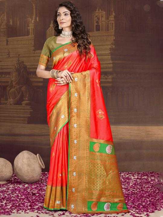 Ynf Silk RIN197 Ocean Silk-1137 Silk Sarees Wedding Collections Festive Collections Wholesale Soft Silk Sarees Party Wear Silk Sarees Silk Sarees For Weddings Manufacturer