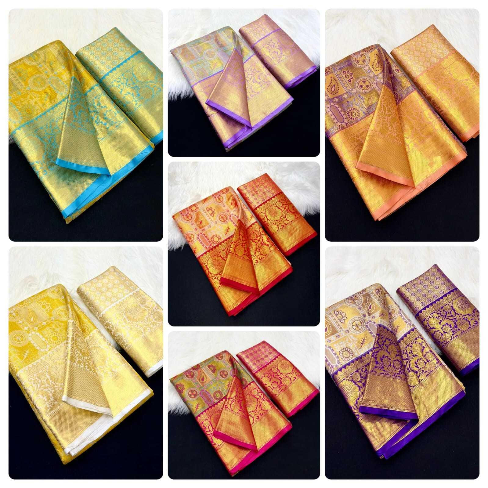 Ynf Silk RIN209 Sketch - 4 Sarees Wedding Collections Festive Collections Wholesale Fancy Sarees Silk Sarees Reception Outfits Manufacturer