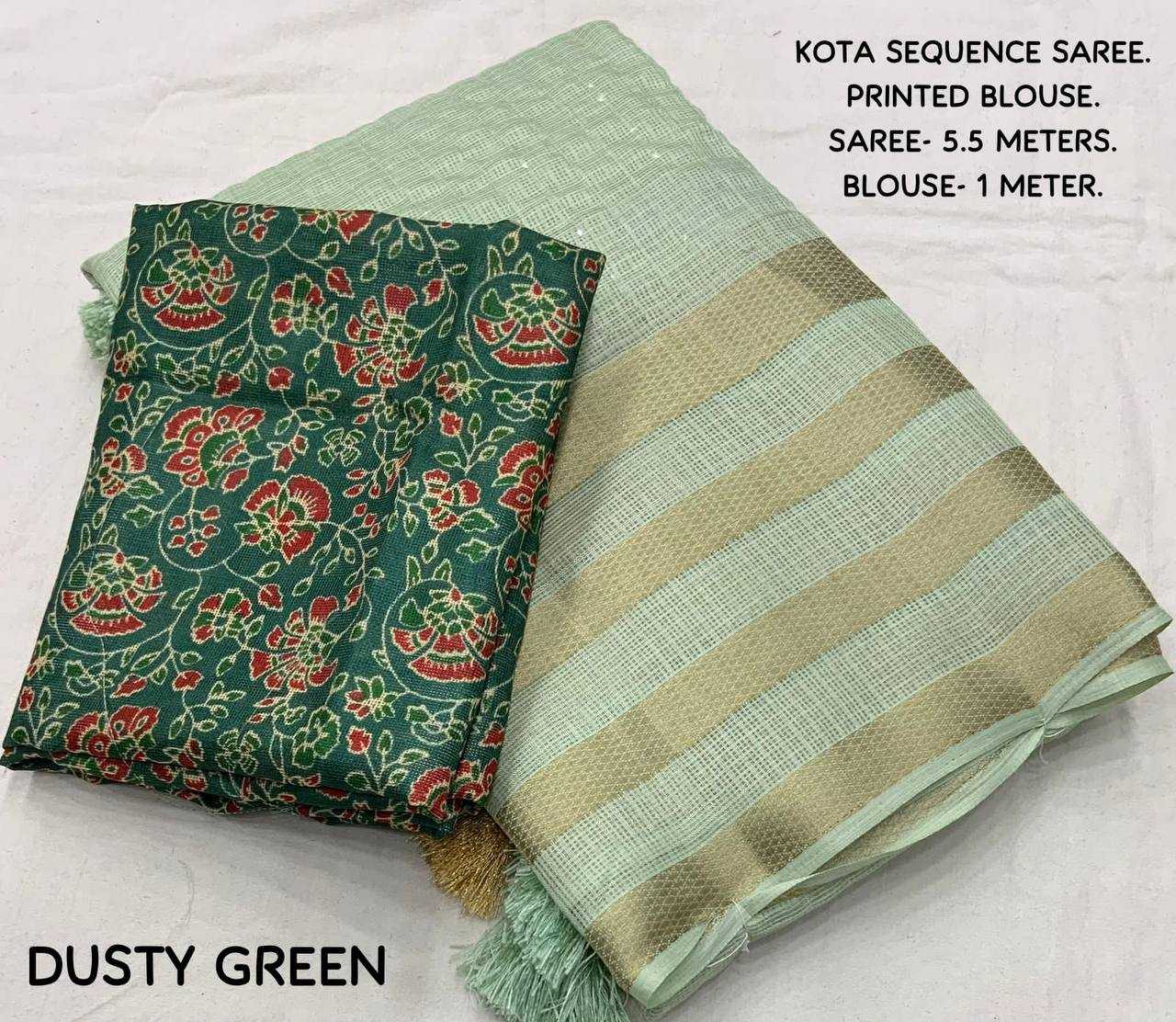 Ynf Soft Kota KESH433 kota sequence Sarees Festive Collections Wholesale Sequence Sarees Holi Collections Manufacturer