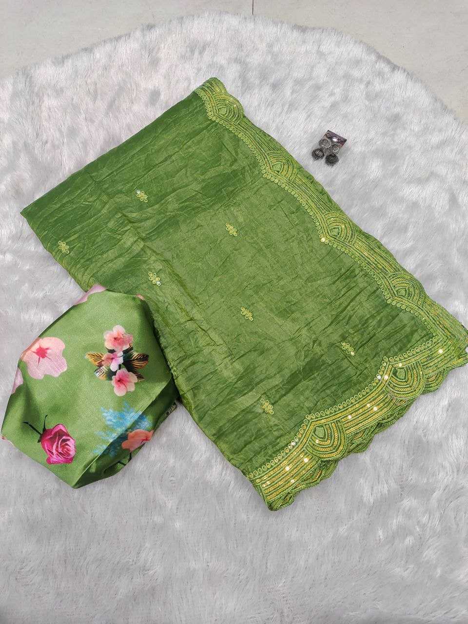 Ynf Soft Tissue RIN171 AMIRA Sarees Silk Sarees Wedding Collections Wholesale Tissue Silk Saree Sequins Work Saree Mehendi Outfits Manufacturer