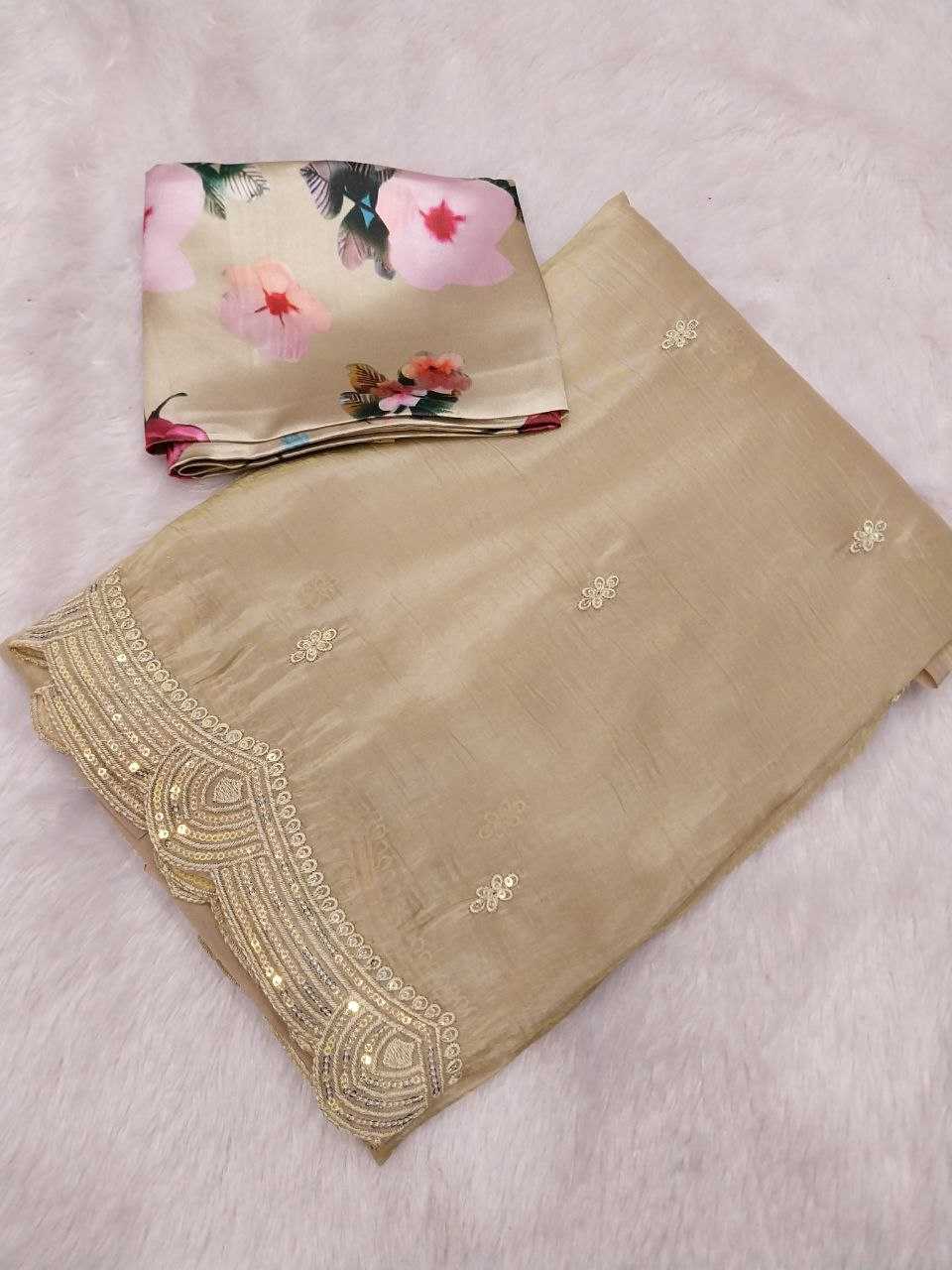 Ynf Tissue Silk RIN171 - 484 Sarees Silk Sarees Wedding Collections Wholesale Tissue Silk Saree Sequins Work Saree Engagement Outfits Manufacturer