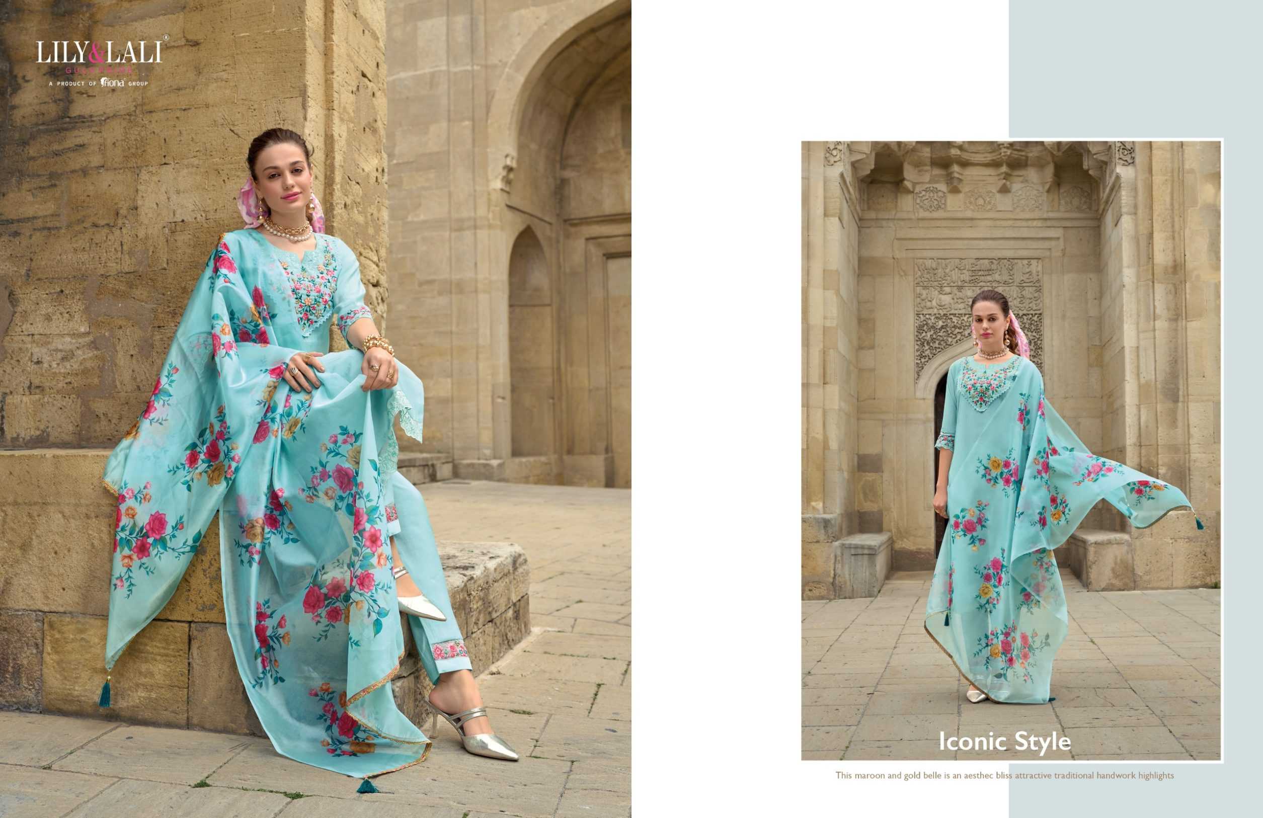 Ynf Viscose RIN186 LILY & LALI-MAHRA Suits & Dresses Islamic Clothing Festive Collections Wholesale Sharara Salwar Suits Pakistani Suits Party wear suits Manufacturer