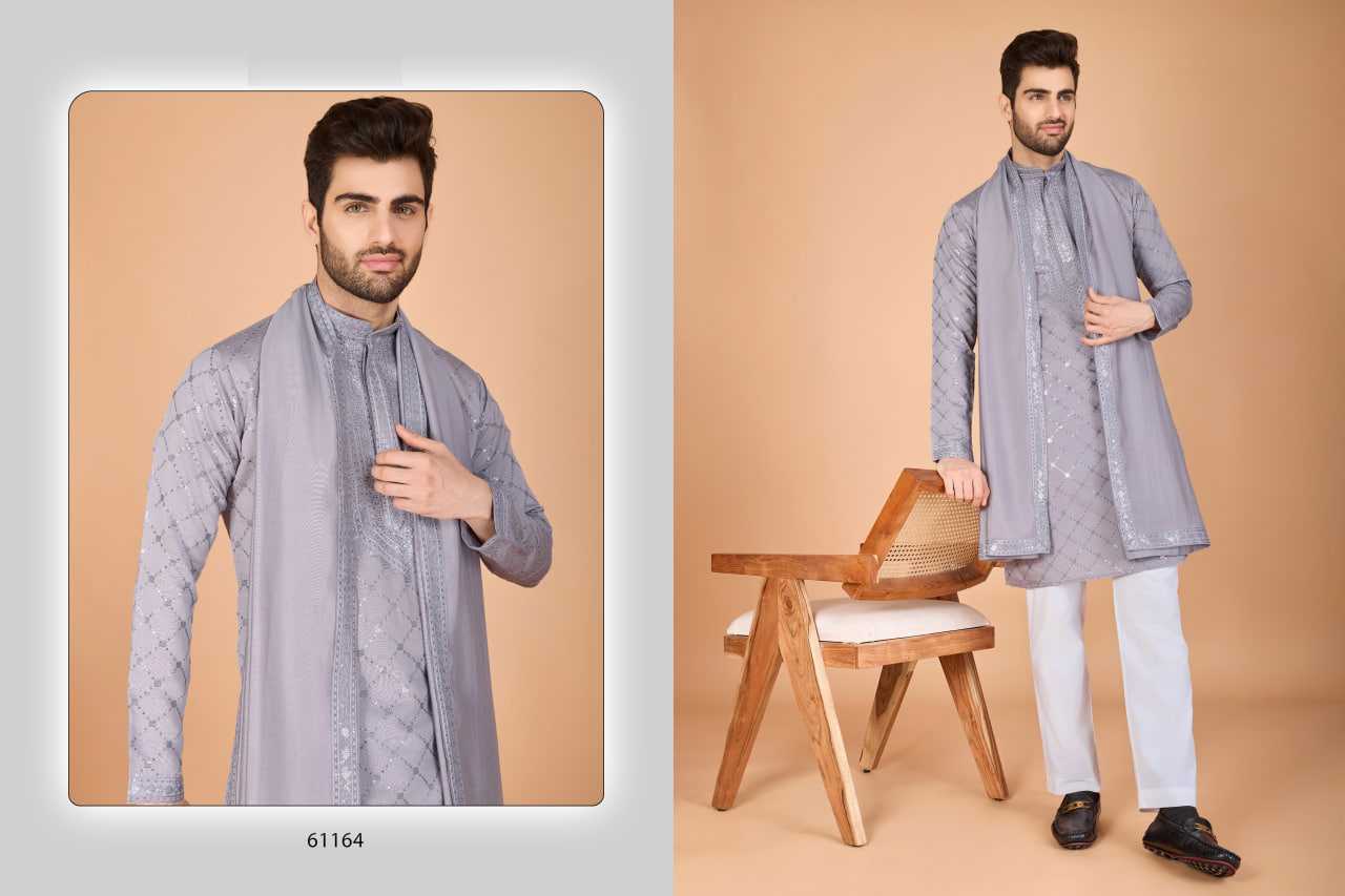 Ynf Viscose RIN197 2672 Mens Wear Wholesale Mens Kurtas Mens Kurta Pyjama Casual Wear Manufacturer