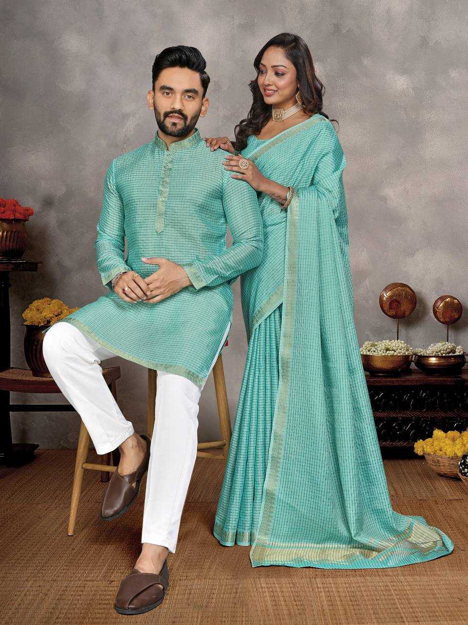 Ynf Zari Silk RIN173 MAN-MOHINI-2 Mens Wear Festive Collections Wholesale Mens Kurta Pyjama Holi Collections Eid Collections Manufacturer