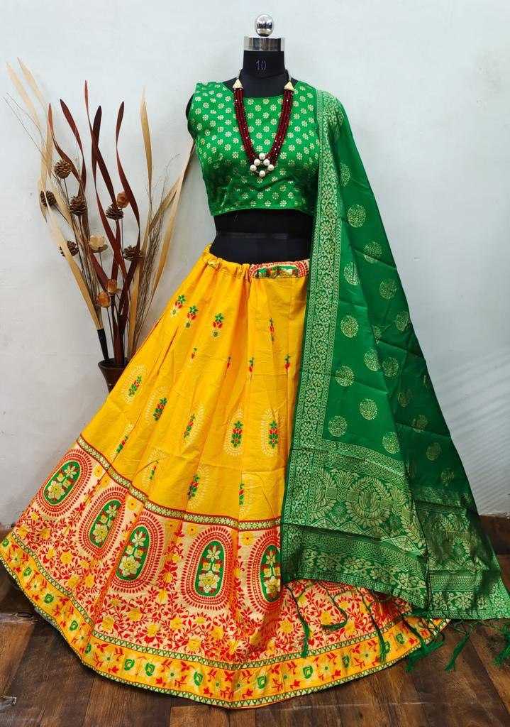 LEHENGA FOR HALDI