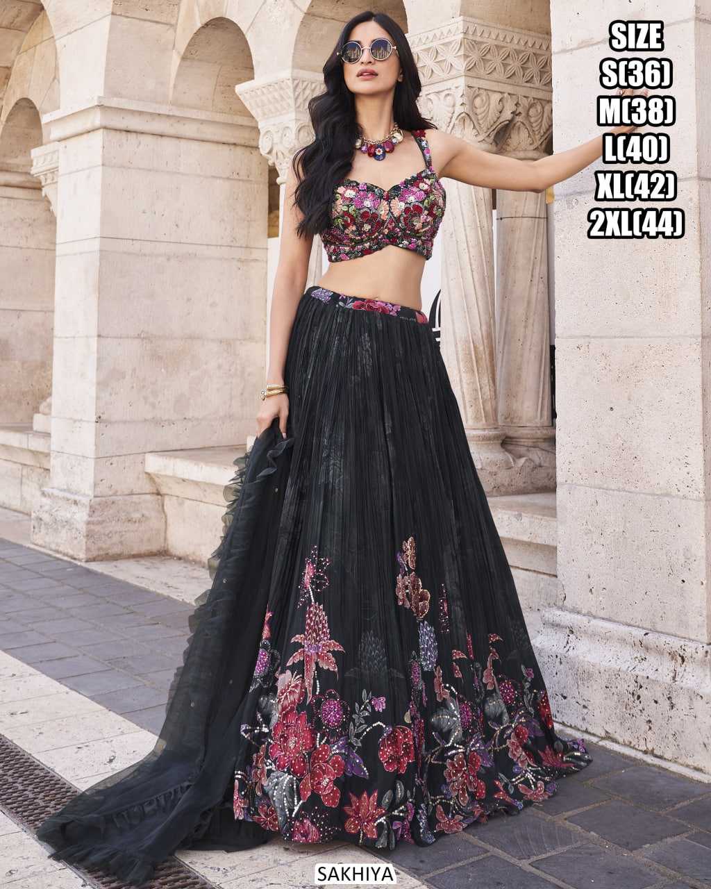INDO-WESTERN LEHENGA