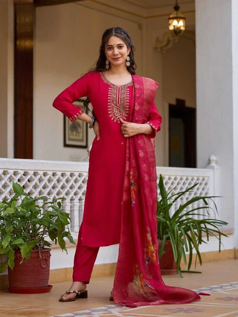 CHANDERI SUIT