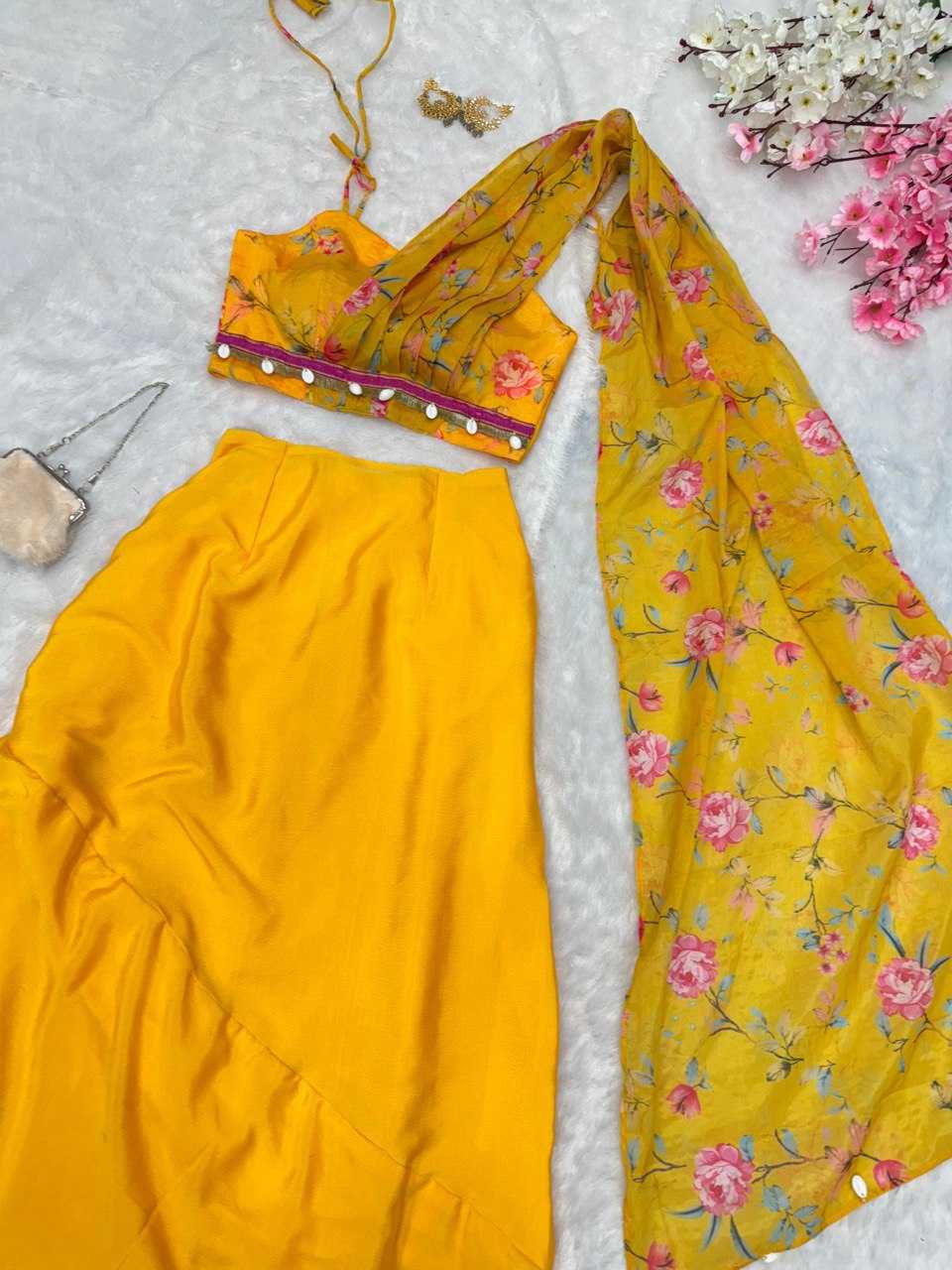 LEHENGA FOR HALDI