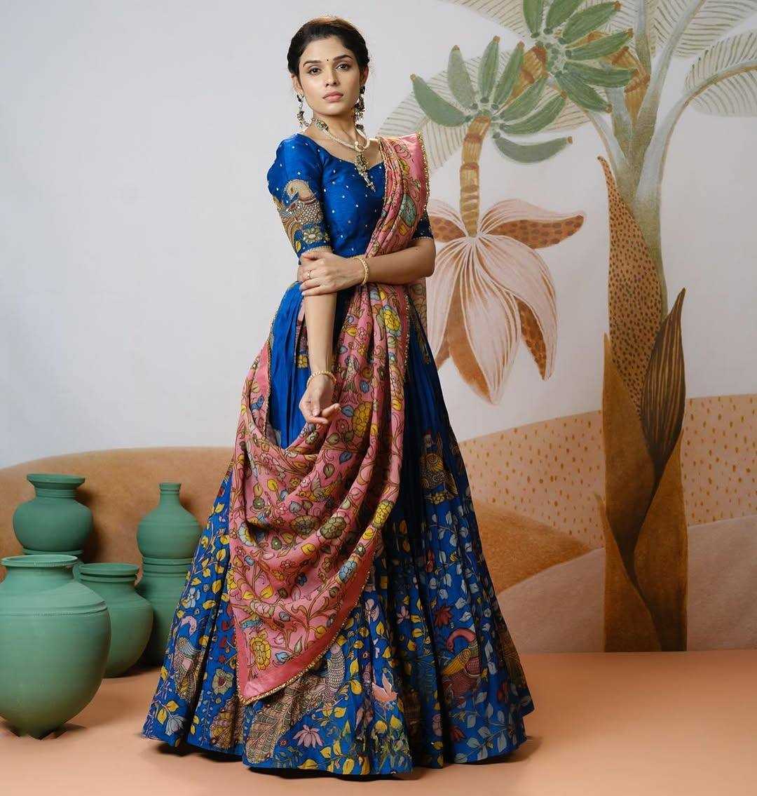 KALAMKARI LEHENGA