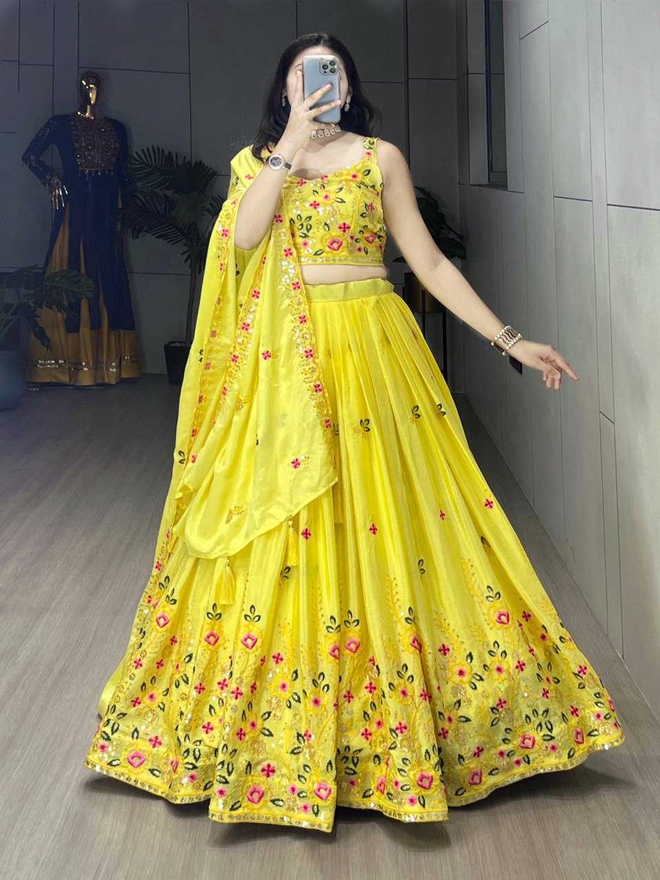 LEHENGA FOR HALDI