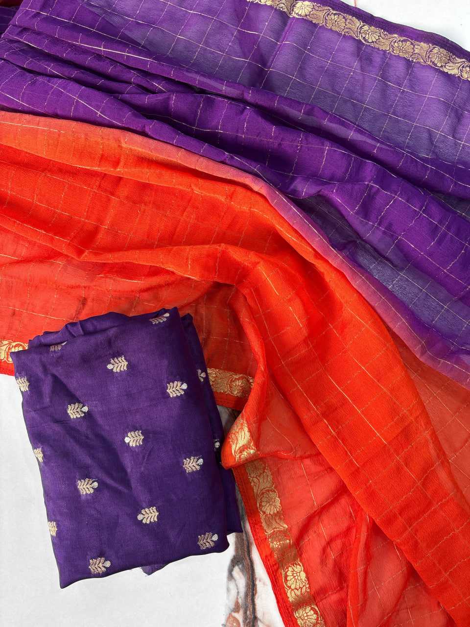 JACQUARD SAREE