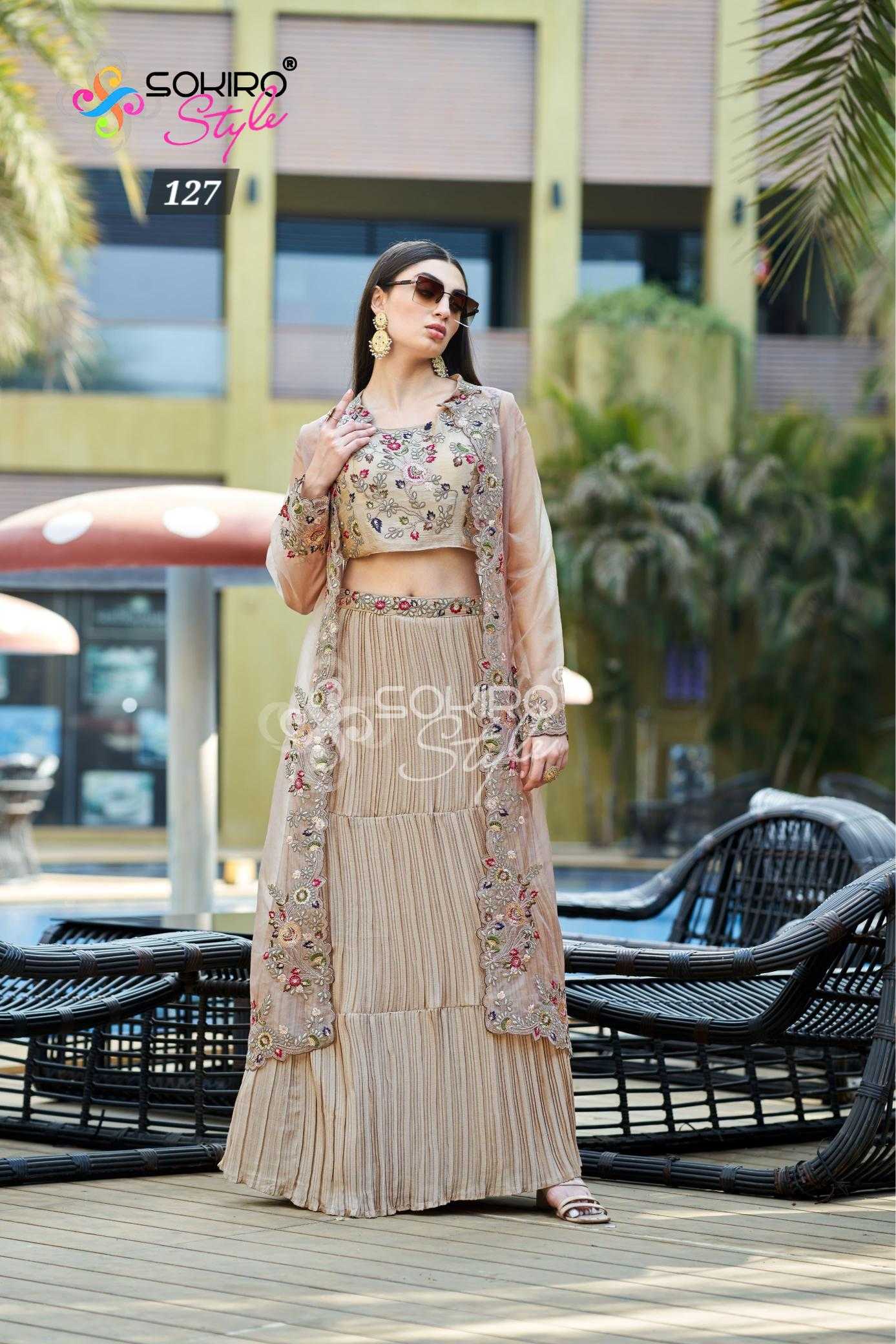 EMBROIDERED LEHENGA