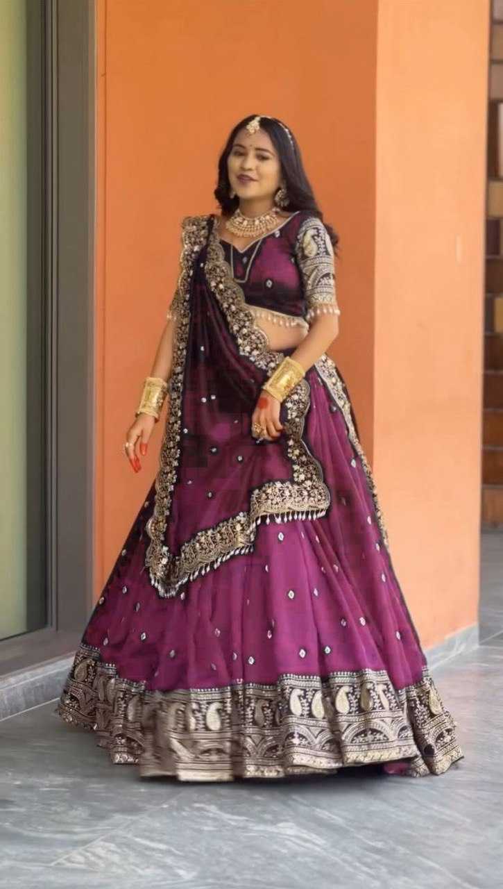 EMBROIDERED LEHENGA