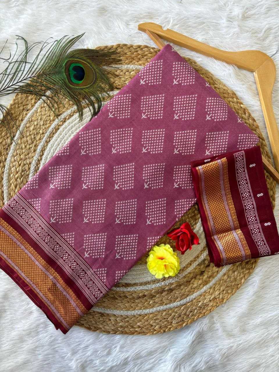 PRINTED COTTON SAREE