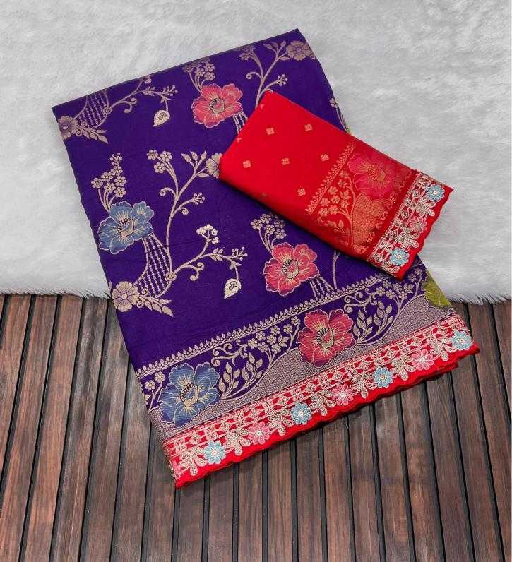  ZARI BORDER SILK SAREES